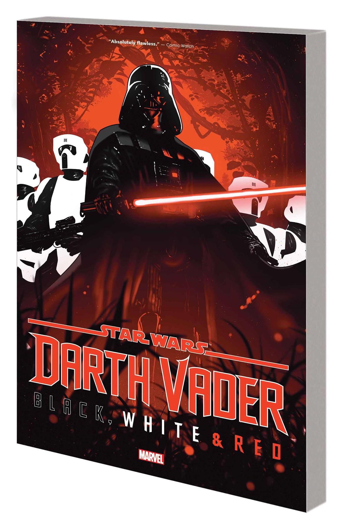 Star Wars Darth Vader BW & Red Marvel Prh 2024 Softcover