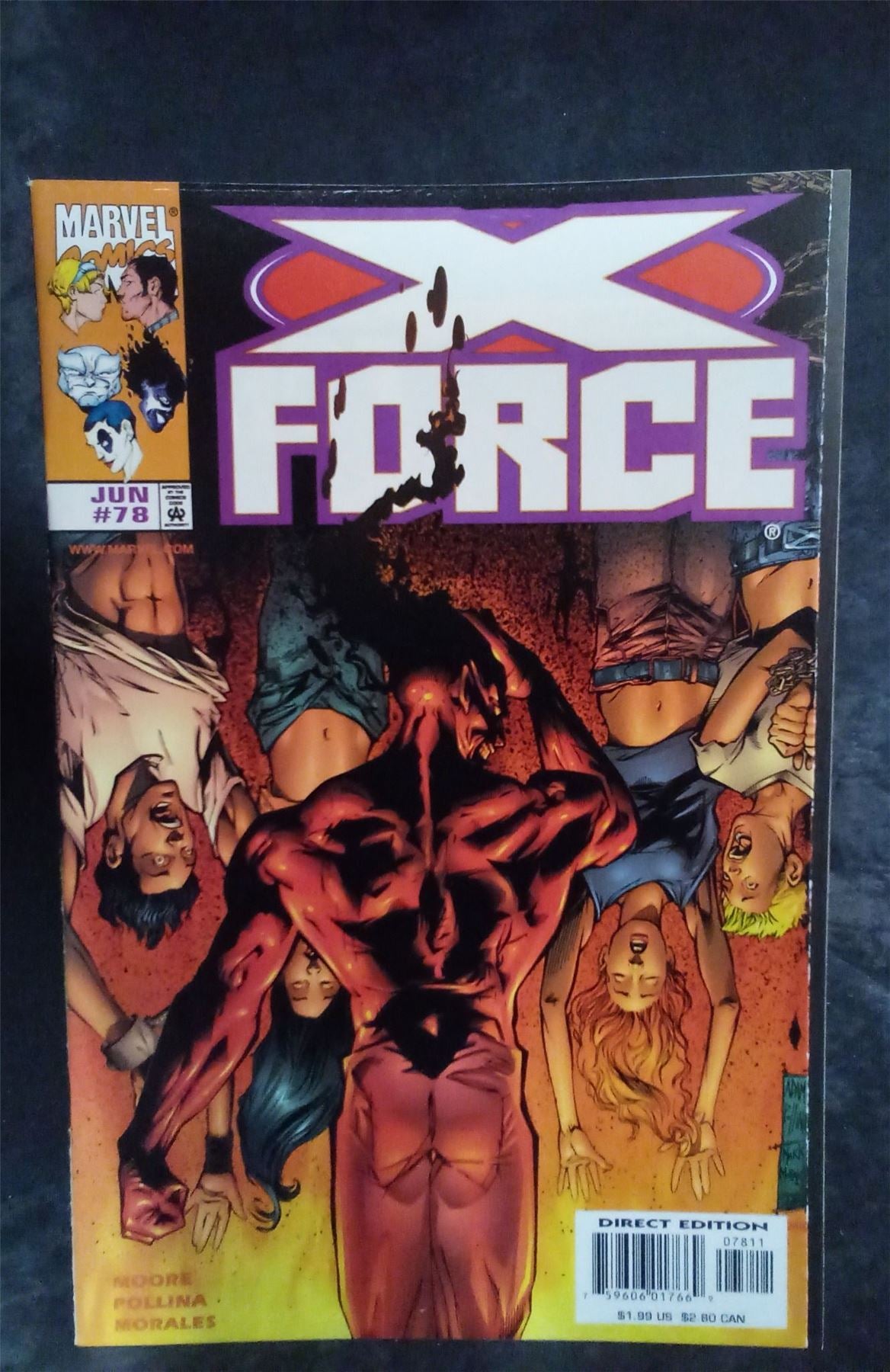 X-Force #78 1998 Marvel Comics Comic Book