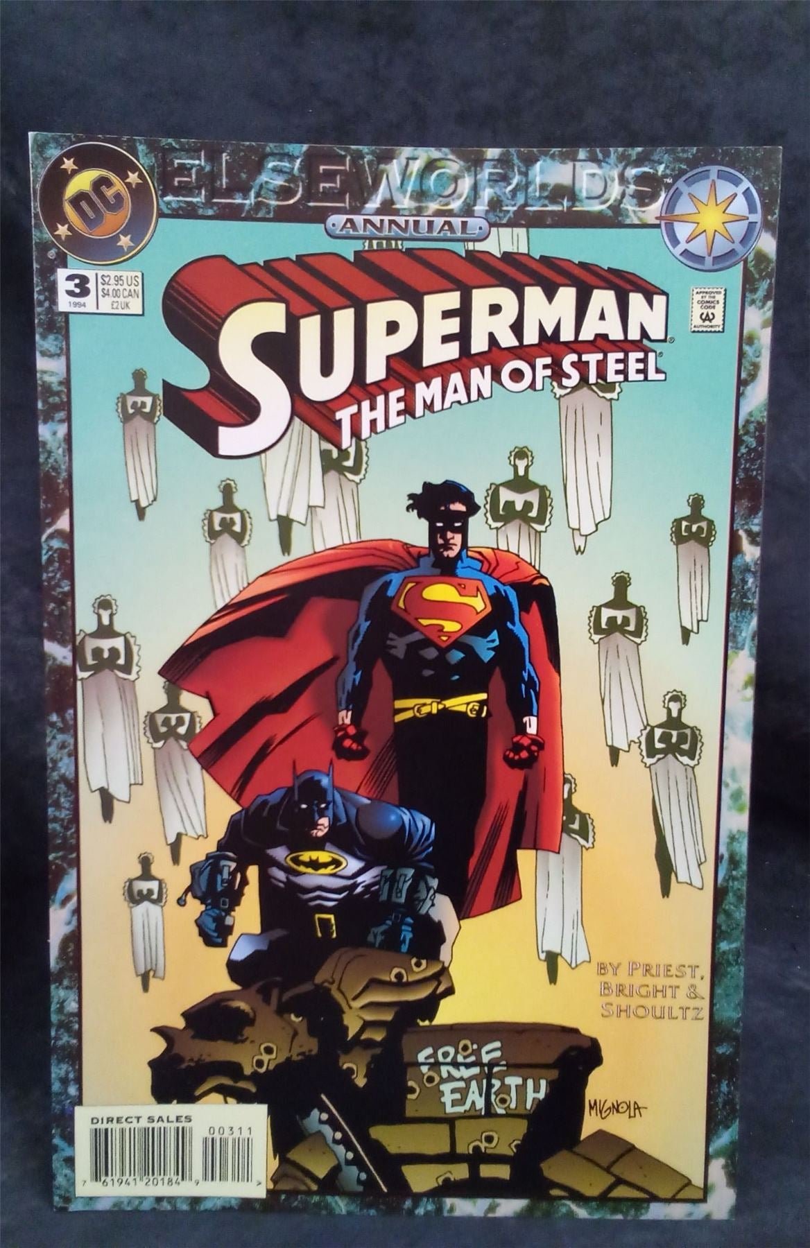 Superman: The Man of Steel Annual #3 Direct Edition 1994 DC Comics Comic Book