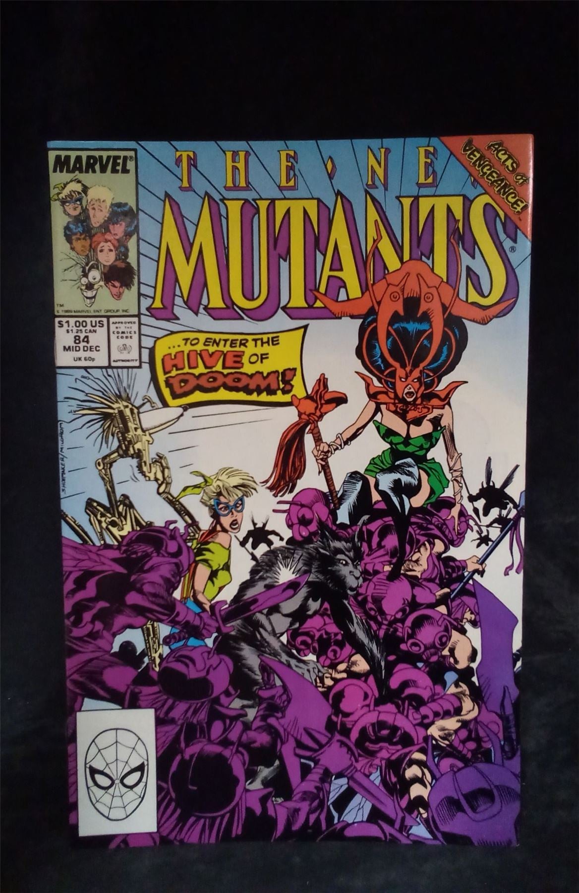 The New Mutants #84 1989 Marvel Comics Comic Book