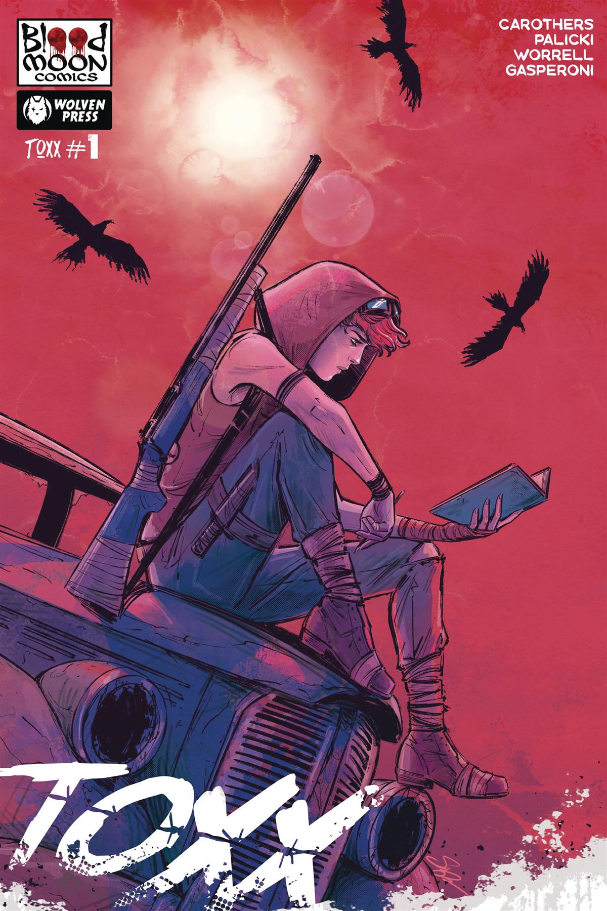 Toxx #1 Cvr B Skylar Patridge Blood Moon Comics Llc Comic Book