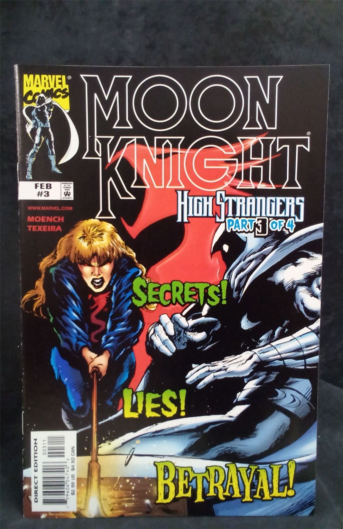 Moon Knight: High Strangers #3 1999 Marvel Comics Comic Book
