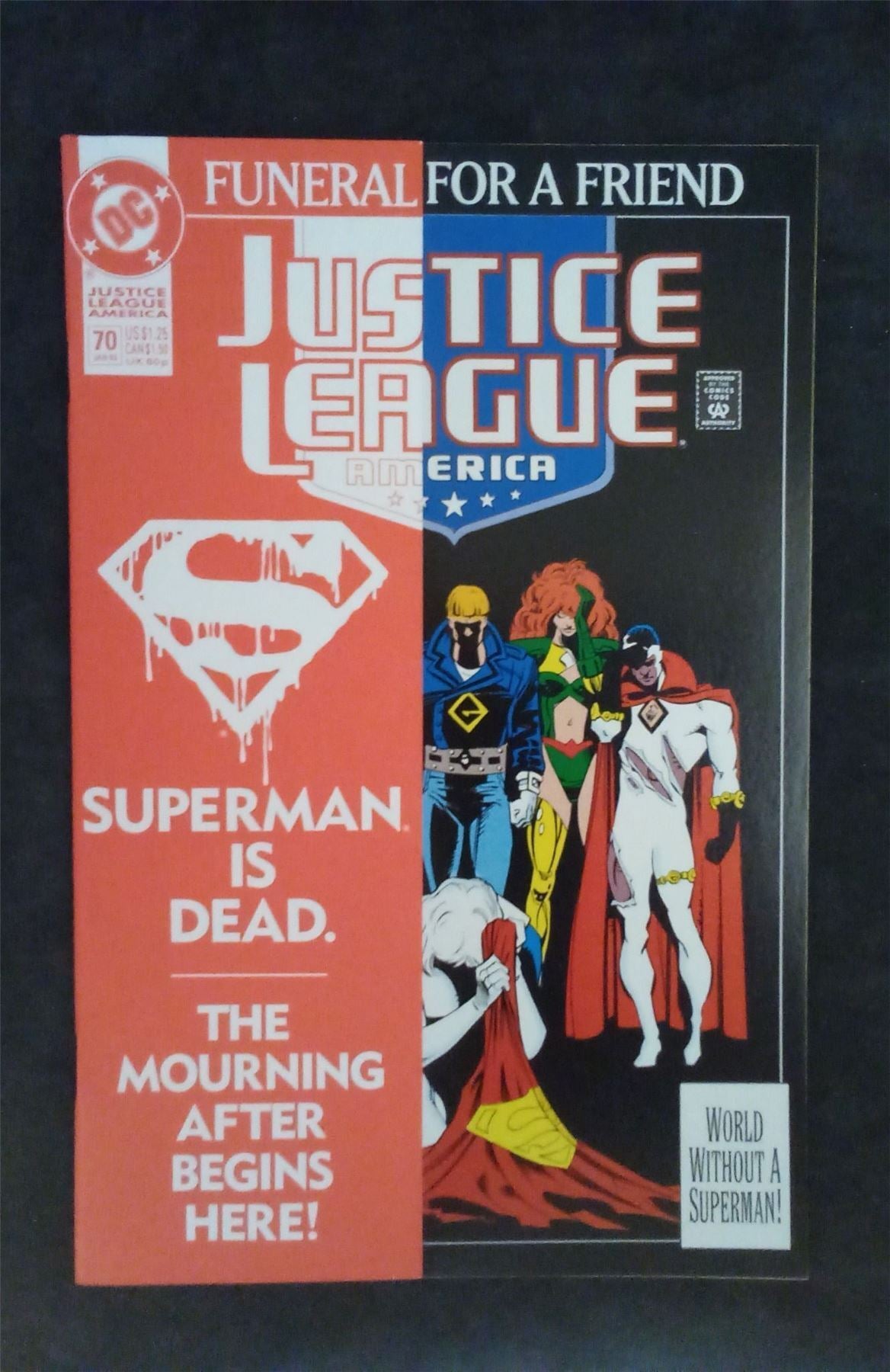 Justice League America #70 1993 dc-comics Comic Book dc-comics Comic Book