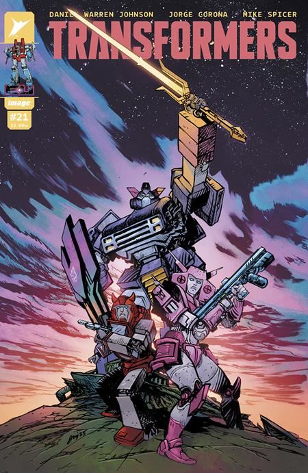 Transformers #21 Cvr A Daniel Warren Johnson & Mike Spicer Image Comics Comic Book