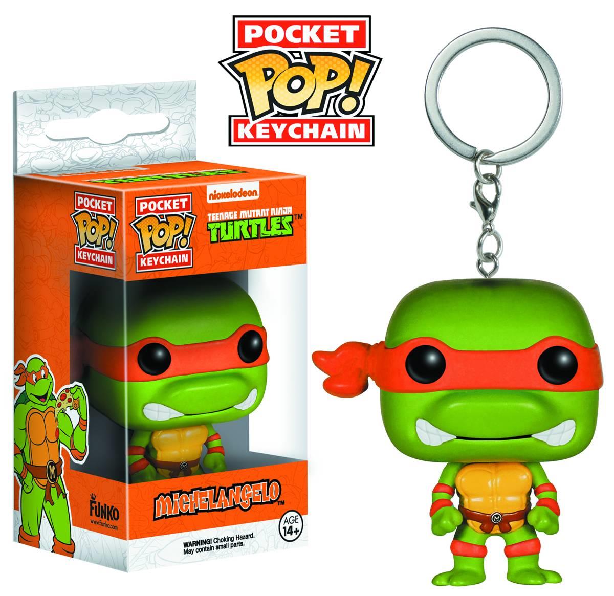Funko Pocket Pop Keychain TMNT Michelangelo