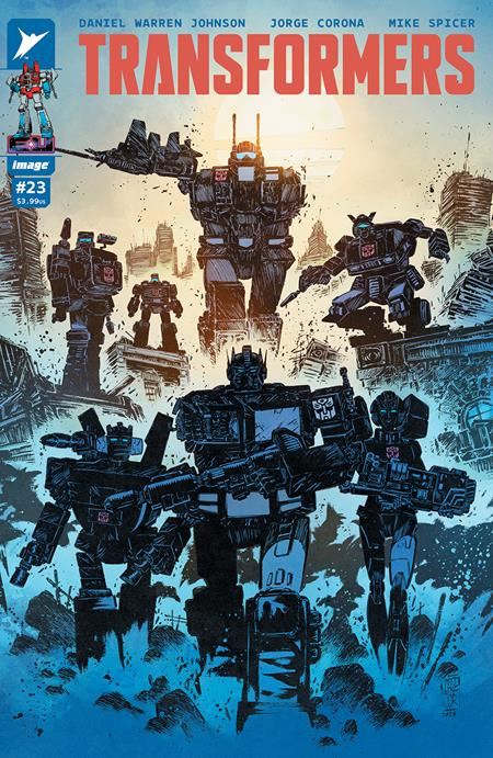 TRANSFORMERS #23 CVR B JORGE CORONA & MIKE SPICER VAR Image Comics Comic Book 2025