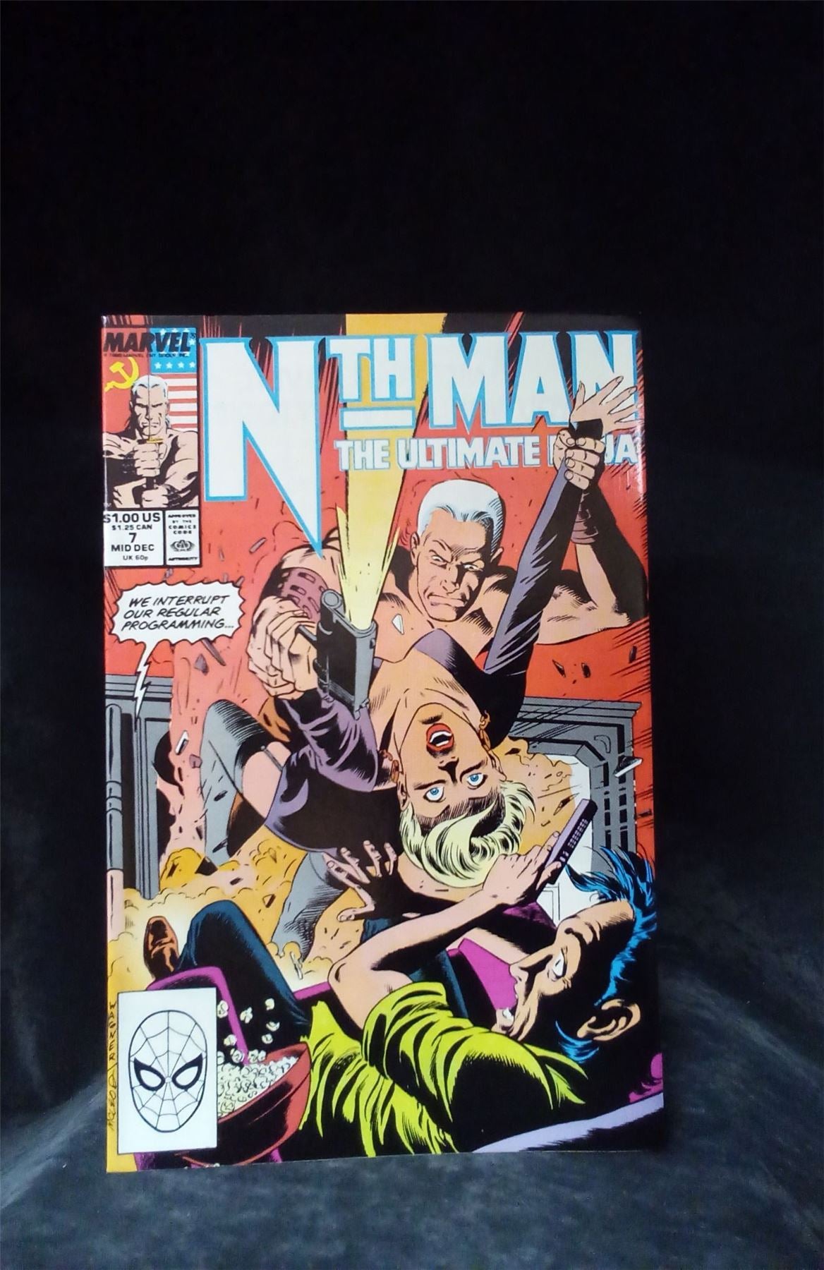 Nth Man the Ultimate Ninja #7 1989 Marvel Comics Comic Book