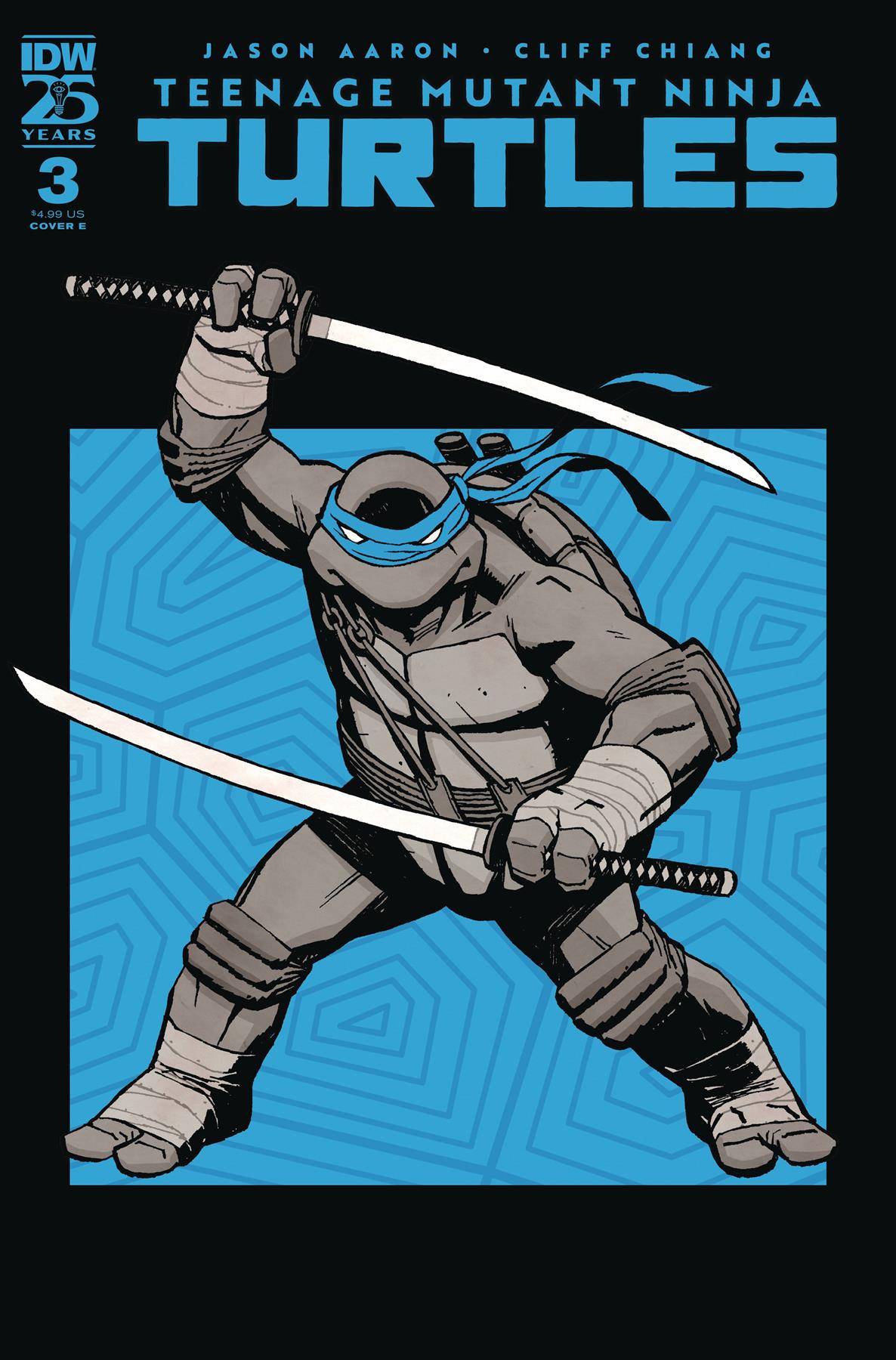 Teenage Mutant Ninja Turtles 2024 #3 Cvr E Chiang Idw-prh Comic Book