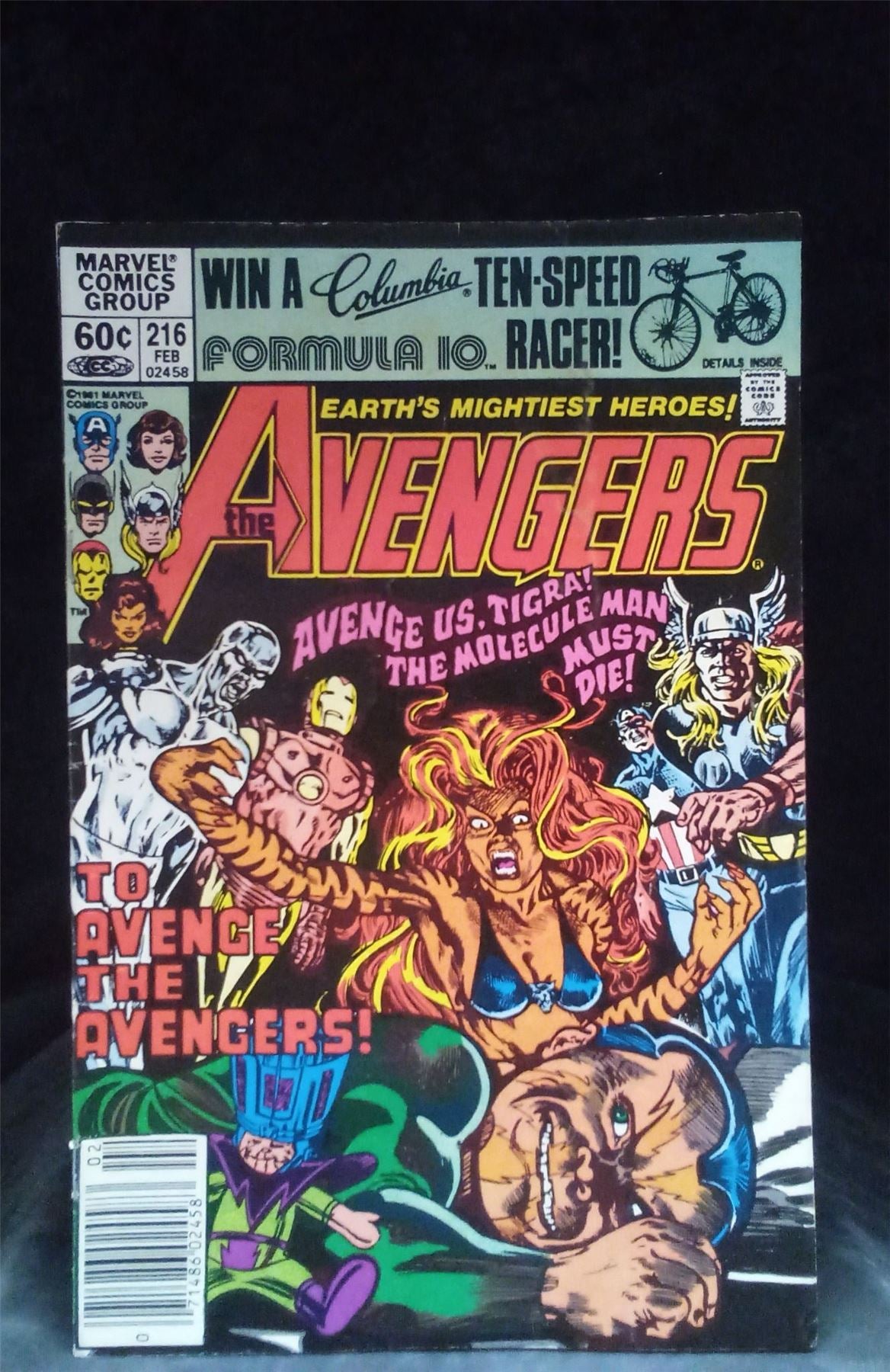 The Avengers #216 1982 Marvel Comics Comic Book