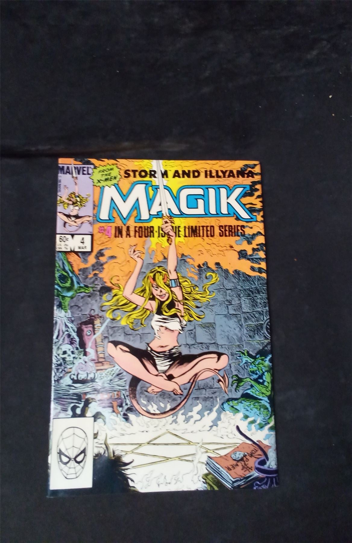 Magik Storm and Illyana Limited Series #4 1984 marvel Comic Book