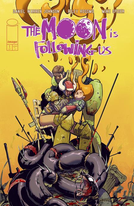 The Moon Is Following Us #1 (of 10) Cvr A Riley Rossmo & Mike Spicer Image Comics Comic Book