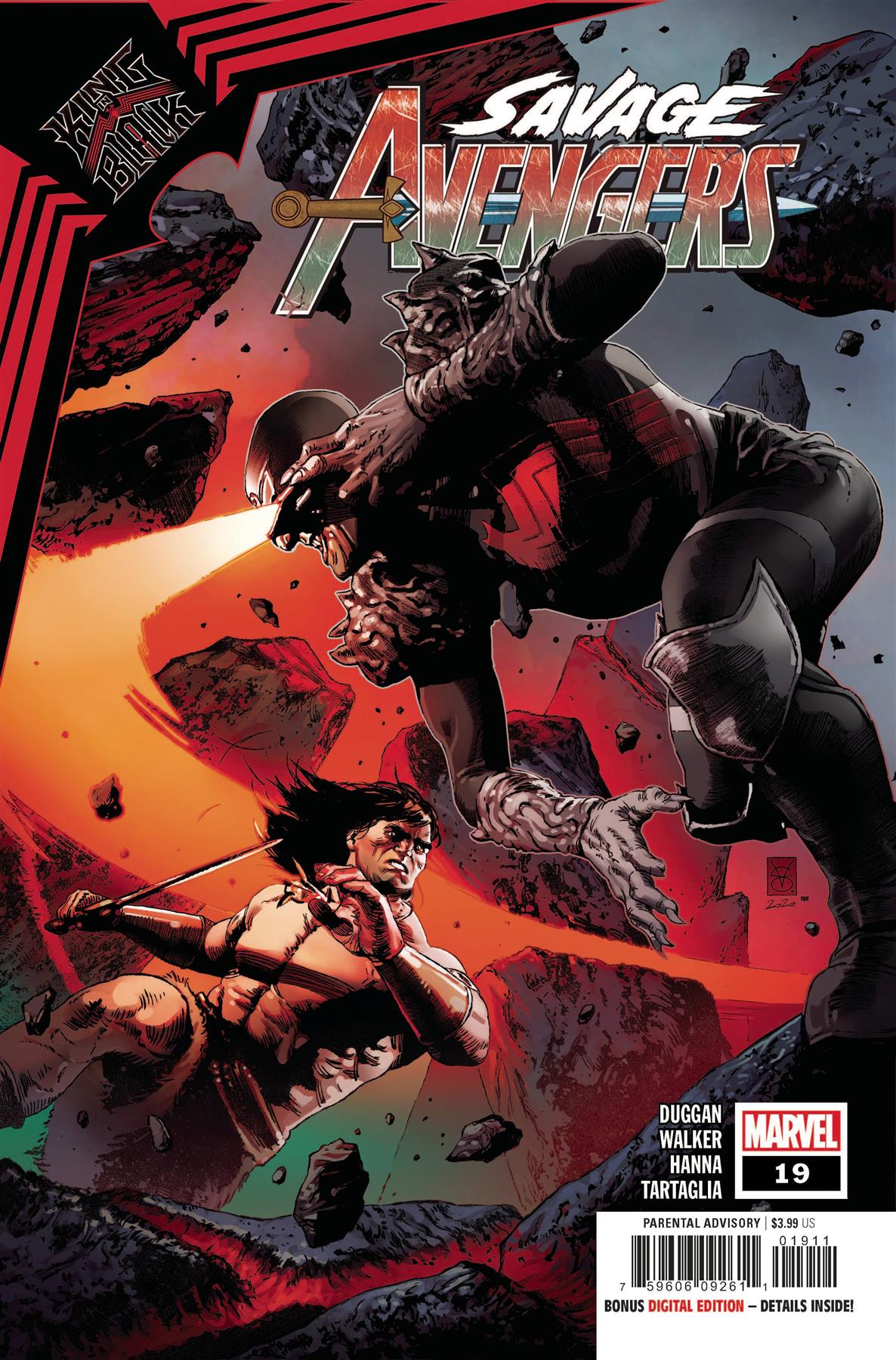 Savage Avengers #19 Kib (Kib) Marvel Comics Comic Book 2021