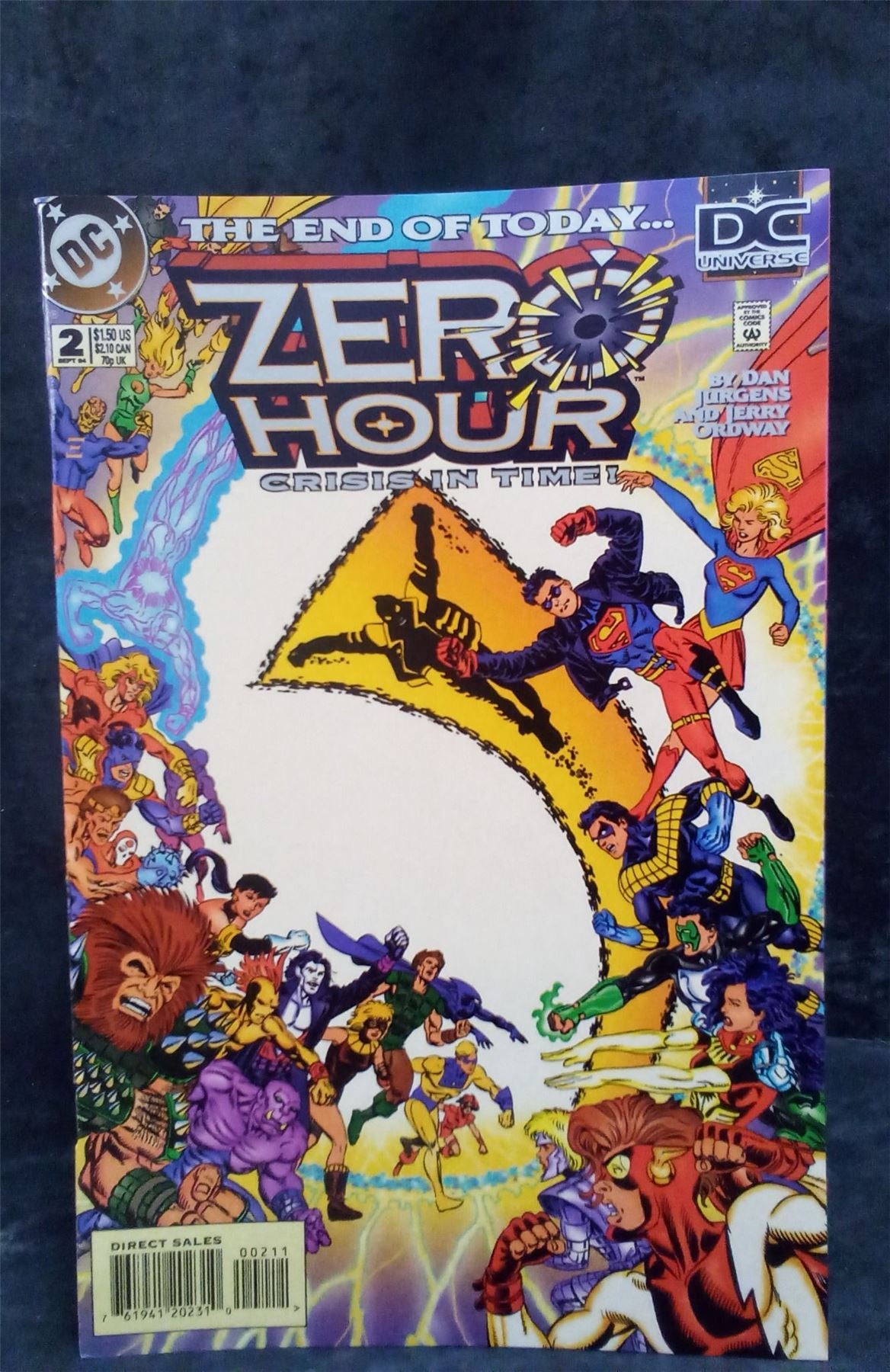 Zero Hour: Crisis in Time #2 1994 DC Comics Comic Book