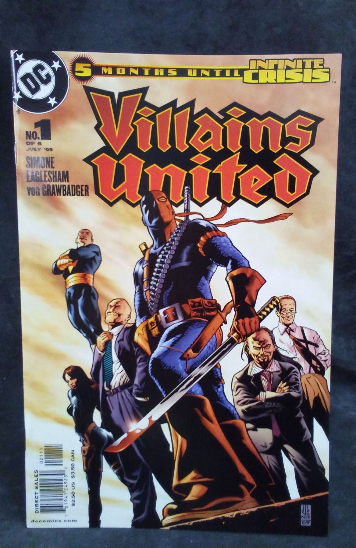 Villains United #1 2005 DC Comics Comic Book