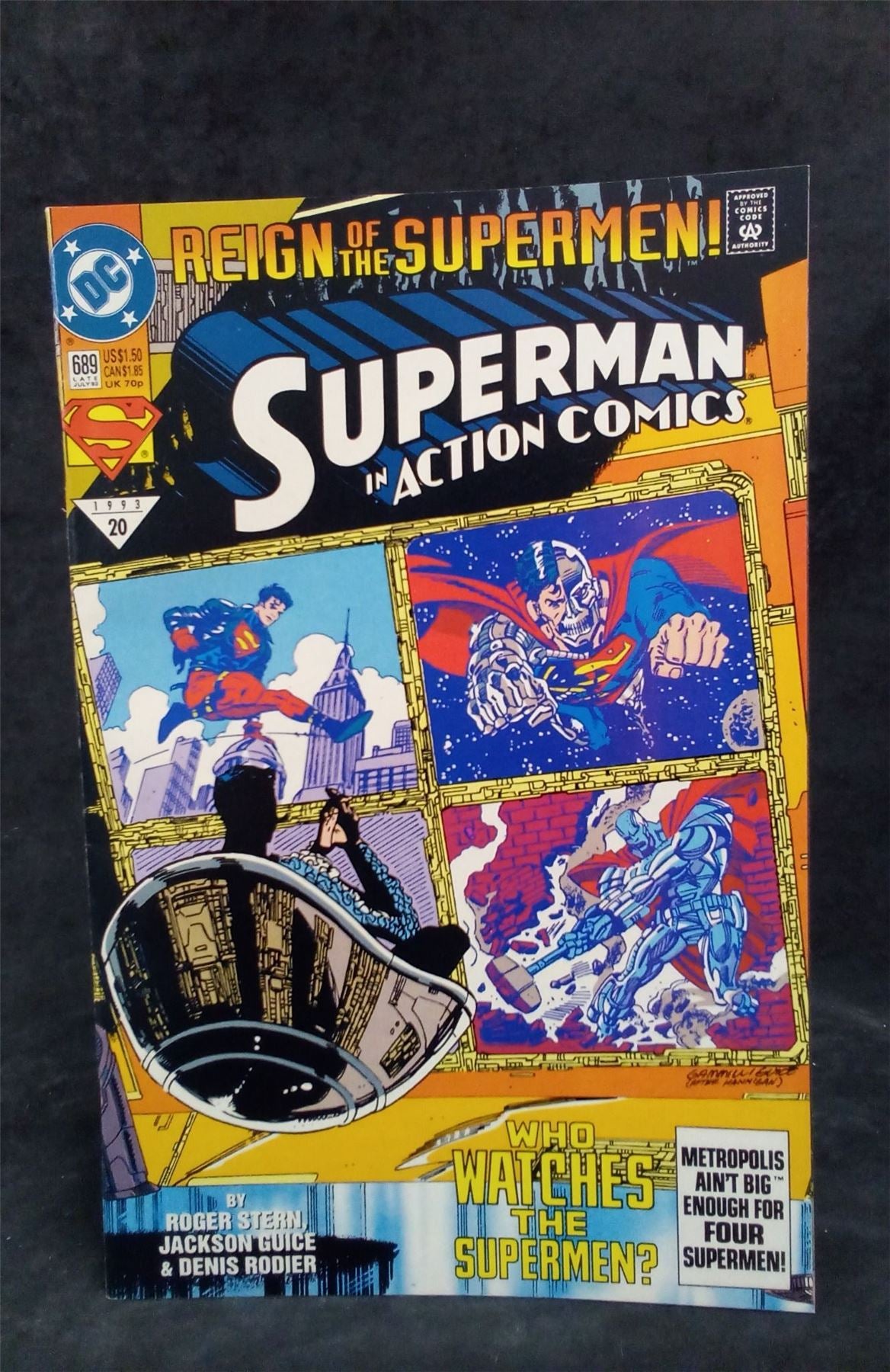 Action Comics #689 1993 DC Comics Comic Book