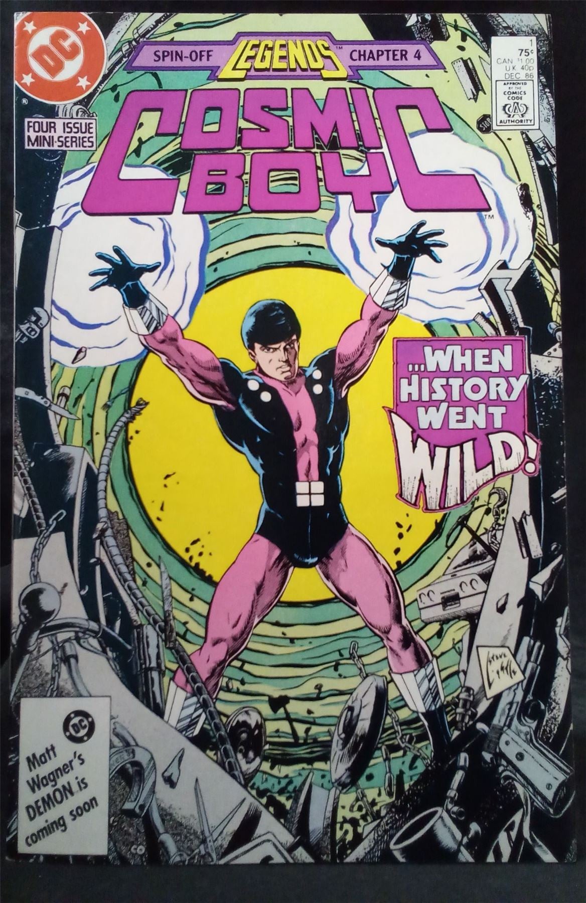 Cosmic Boy #1 1986 DC Comics Comic Book