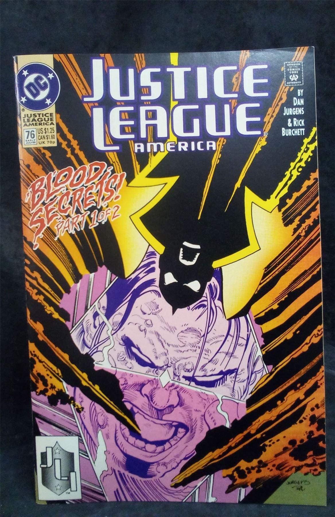Justice League America #76 1993 DC Comics Comic Book