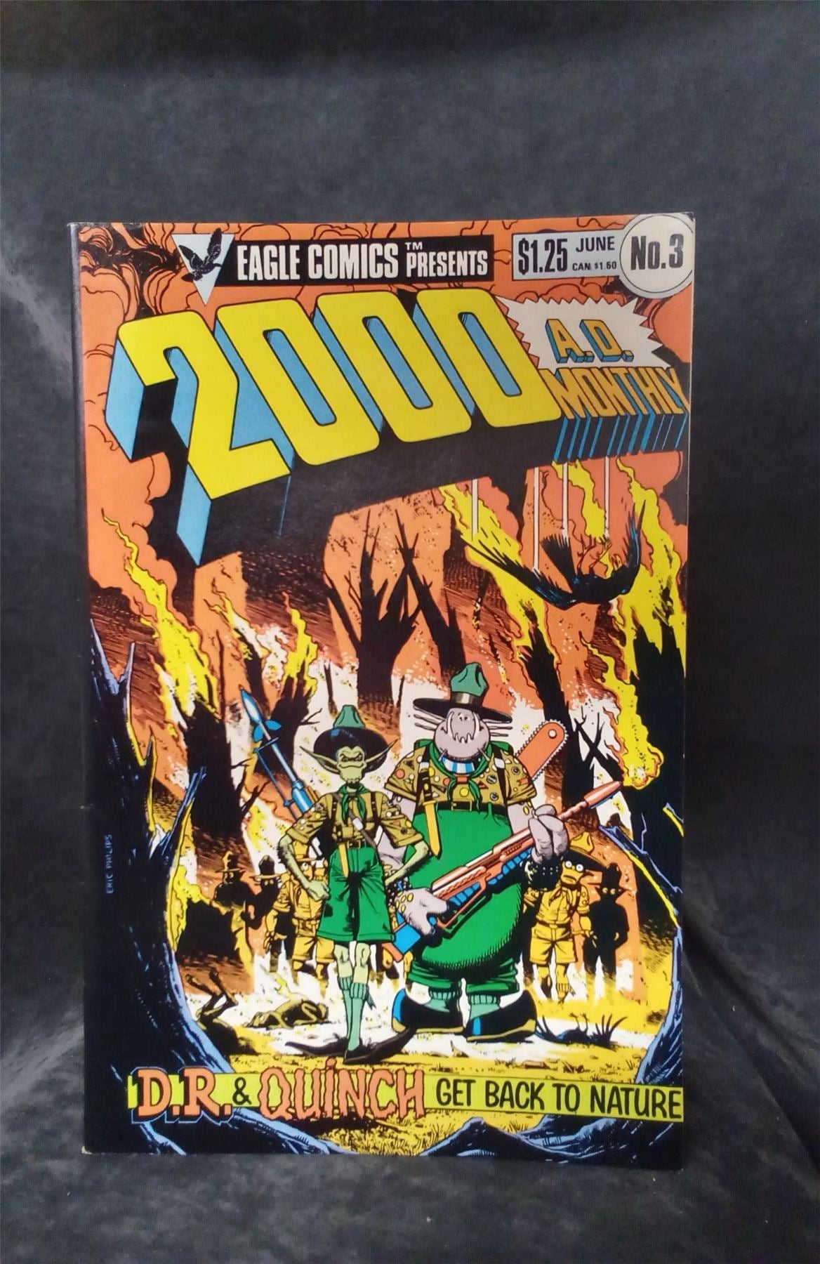 2000 A.D #3 1986 Comic Book