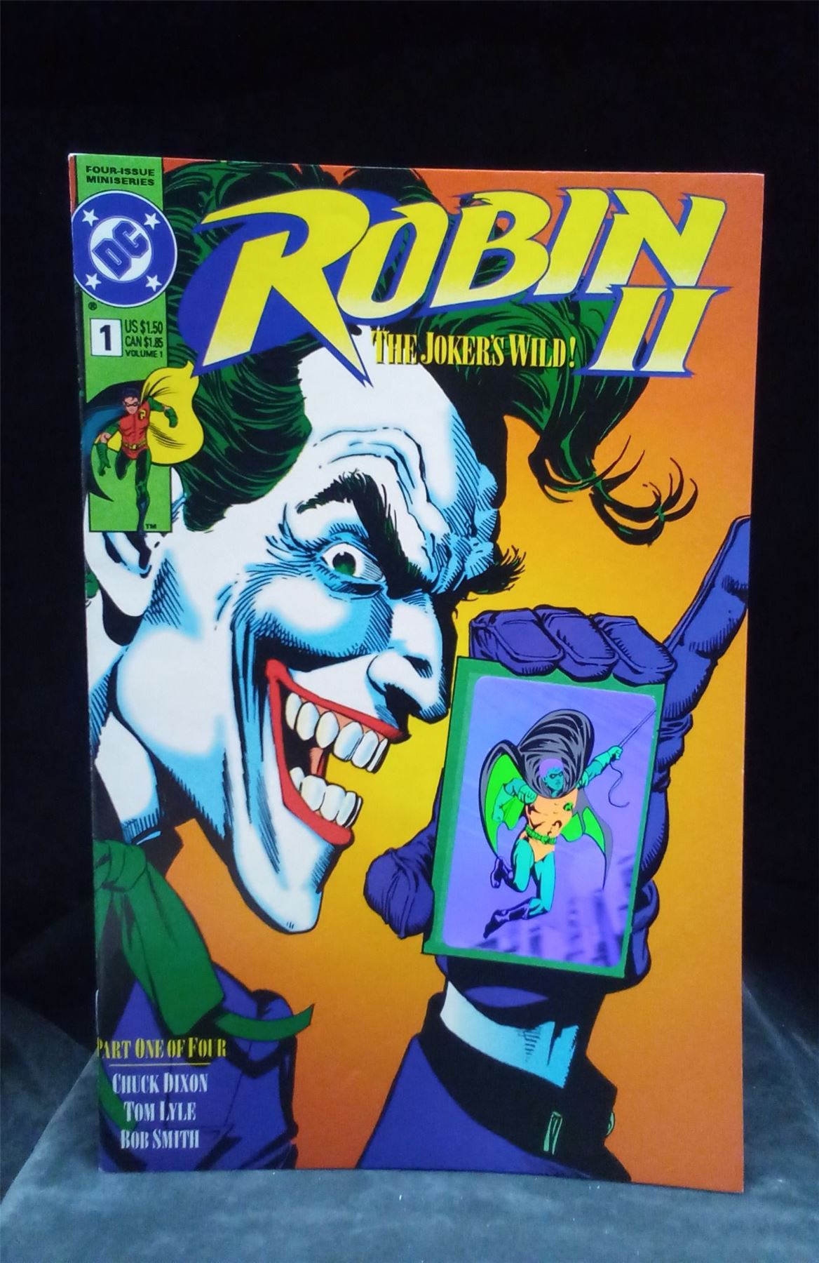 Robin II: The Joker's Wild! #1 Joker Close-Up Cover 1991 DC Comics Comic Book