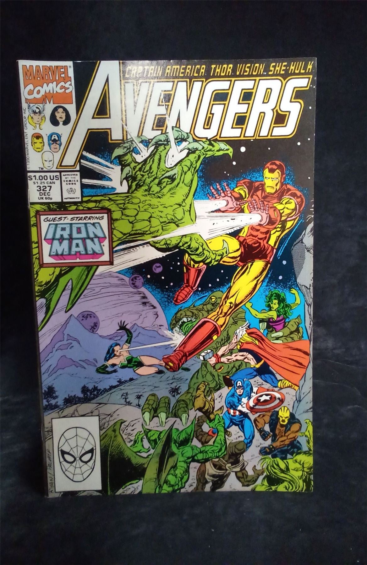 The Avengers #327 1990 Marvel Comics Comic Book