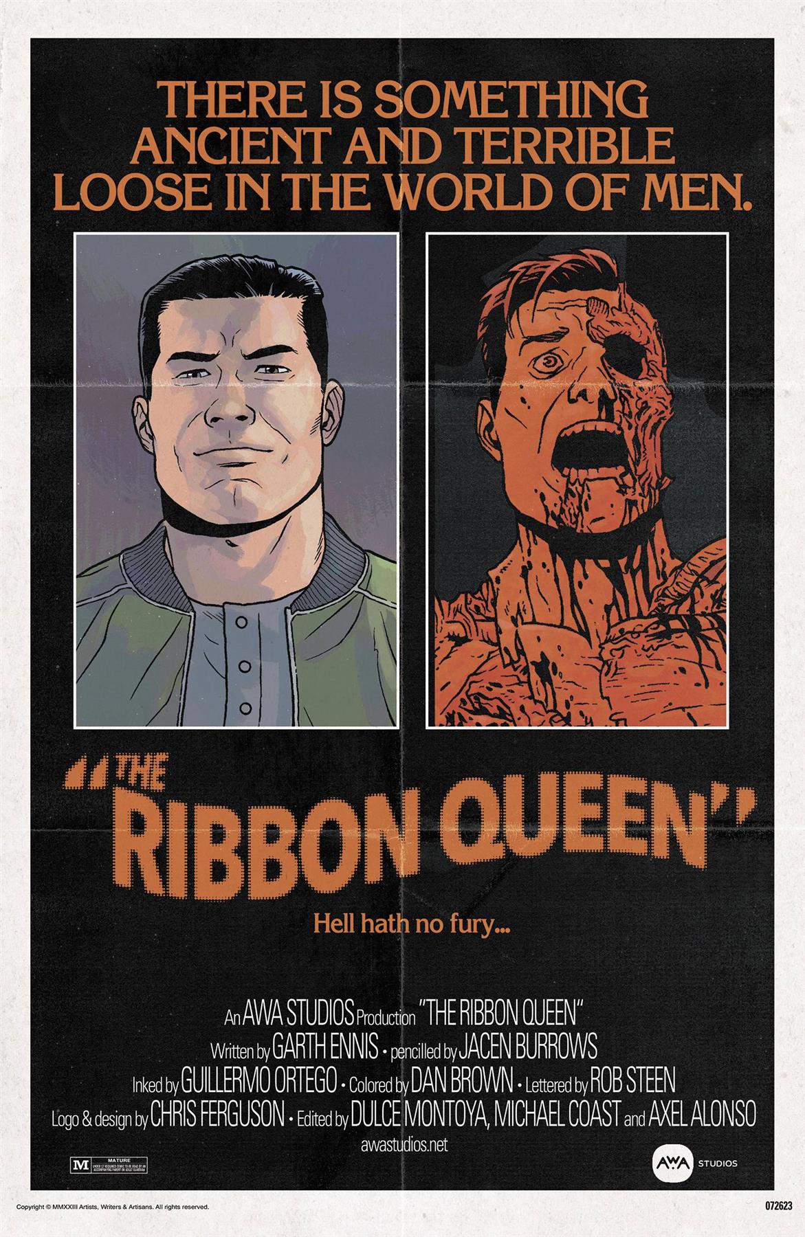 The Ribbon Queen #1 (of 8) Cvr C Horror Homage (net) (mr) Awa Comic Book