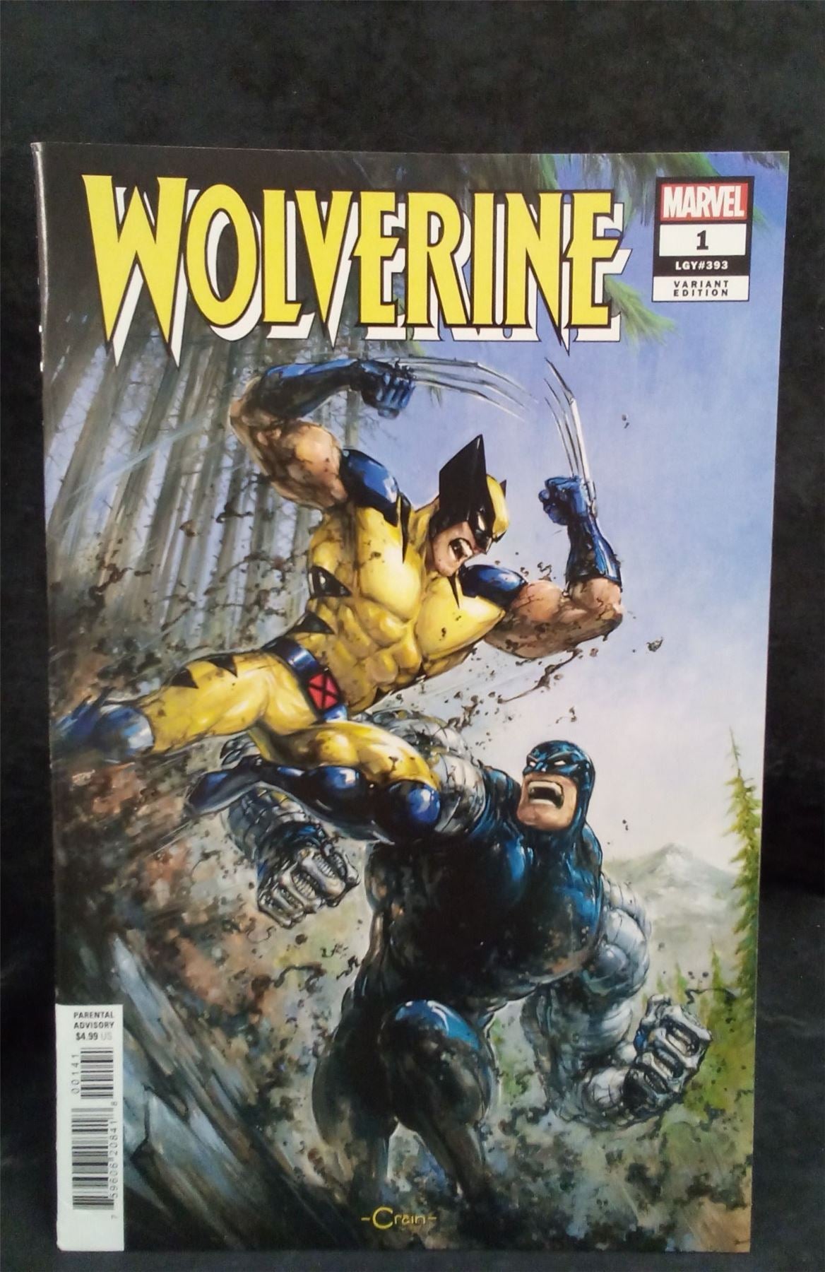 Wolverine #1 Crain Cover 2024 Marvel Comics Comic Book