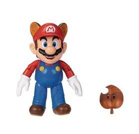 Super Mario 4in Raccoon Mario Figure Wv39