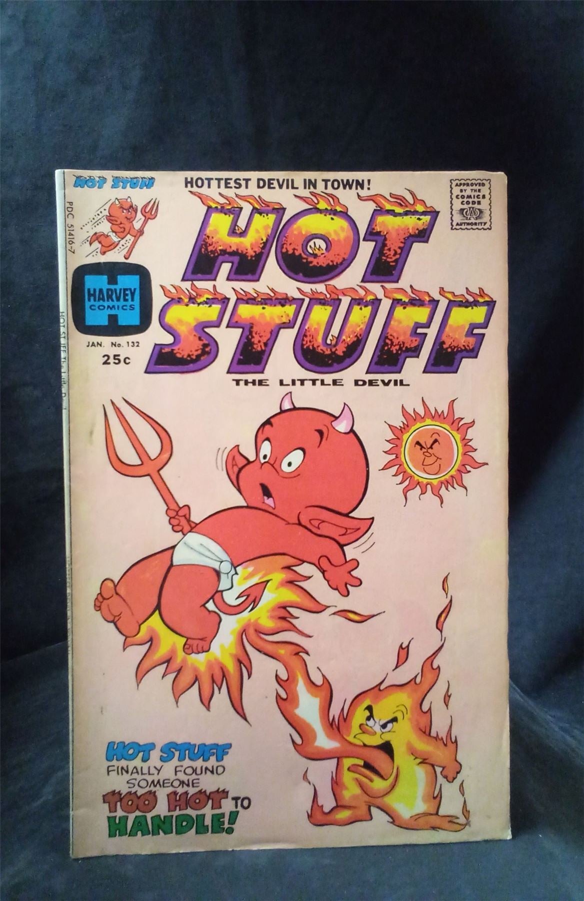 Hot Stuff The Little Devil #132 1976 harvey Comic Book – JAF Comics