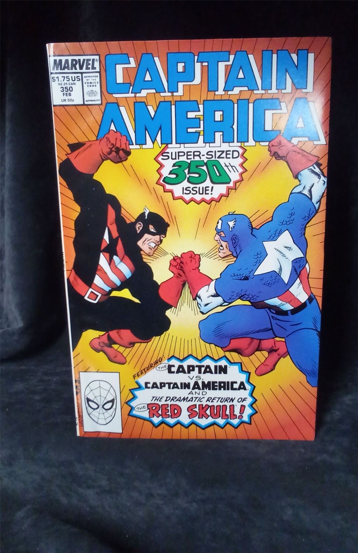 Captain America #350 1989 Marvel Comics Comic Book