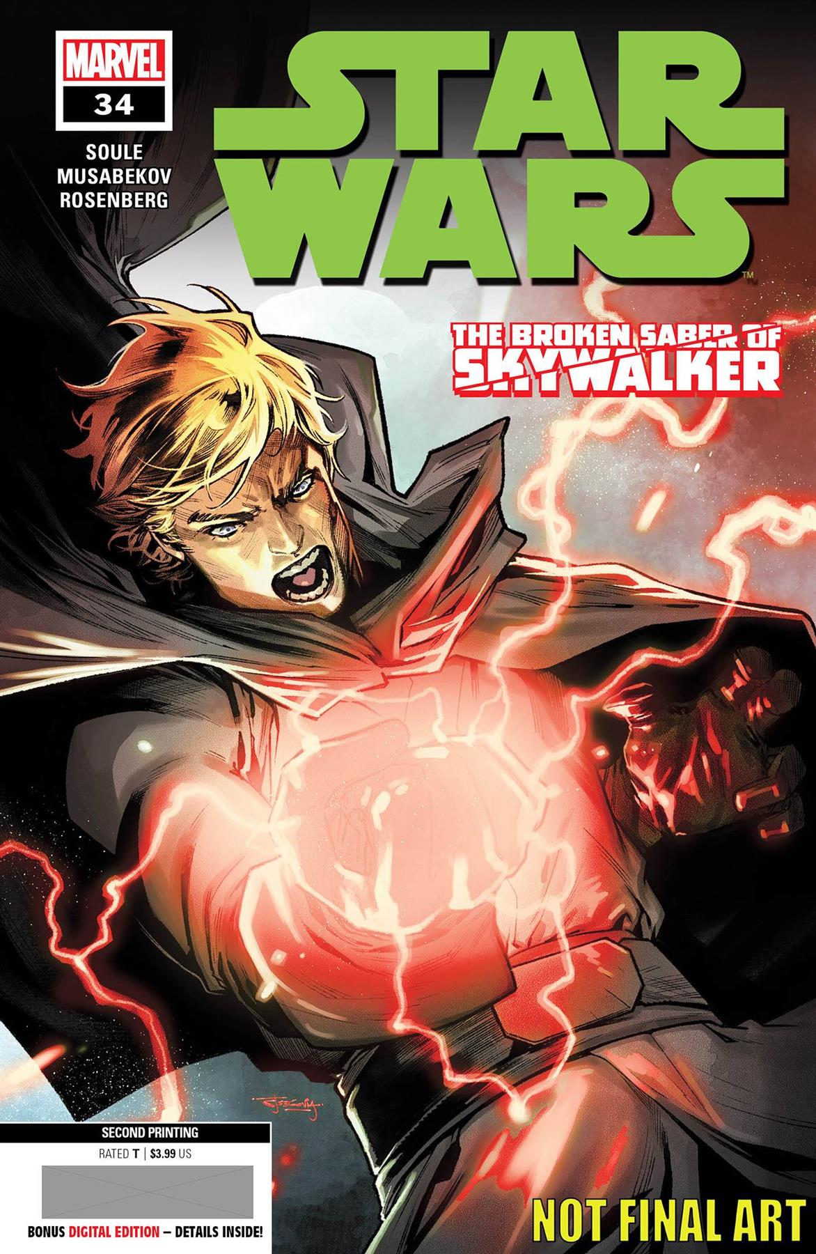 Star Wars #34 2nd Ptg Stephen Segovia Var Marvel Prh Comic Book