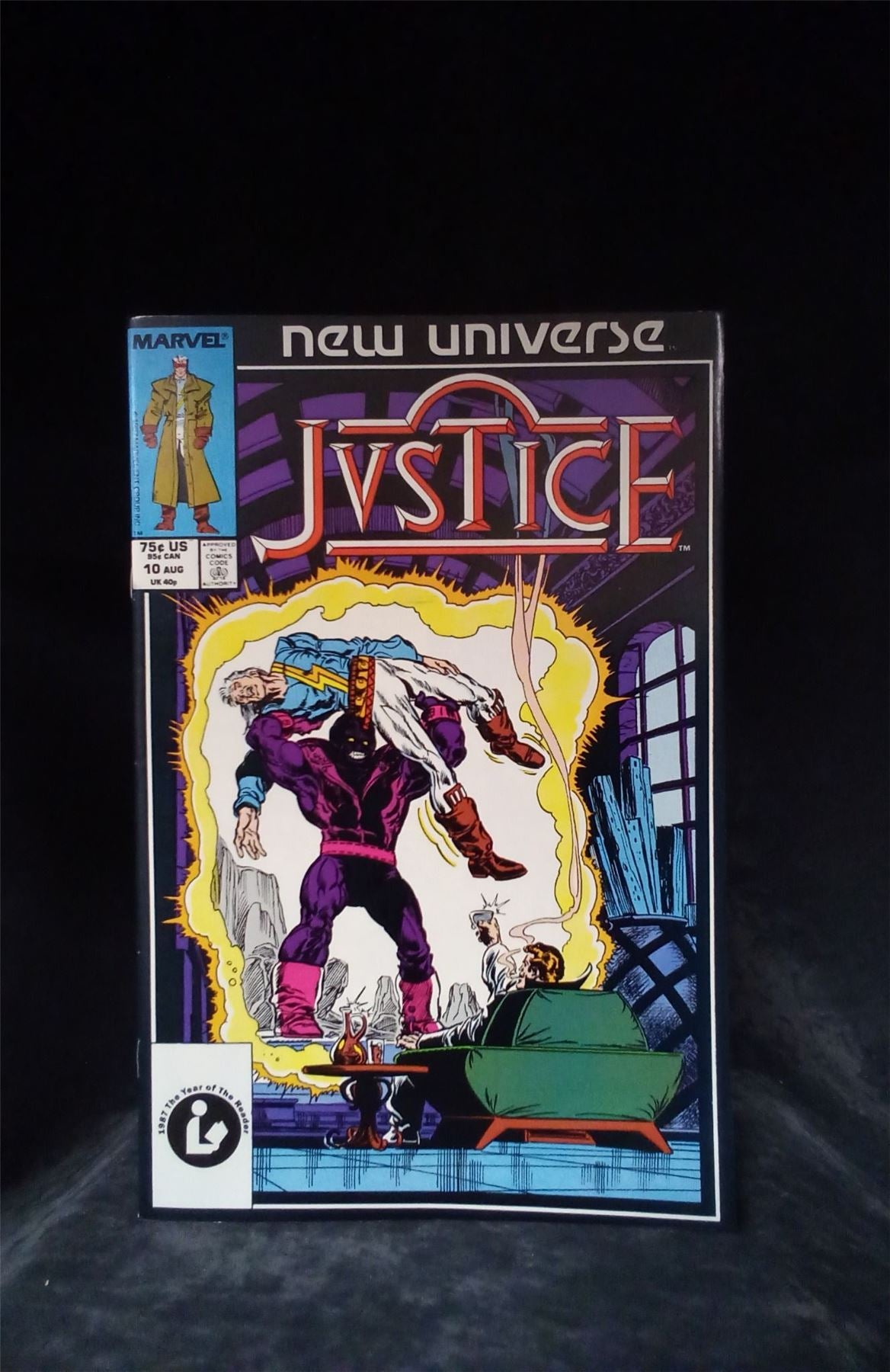 Justice #10 1987 Marvel Comics Comic Book