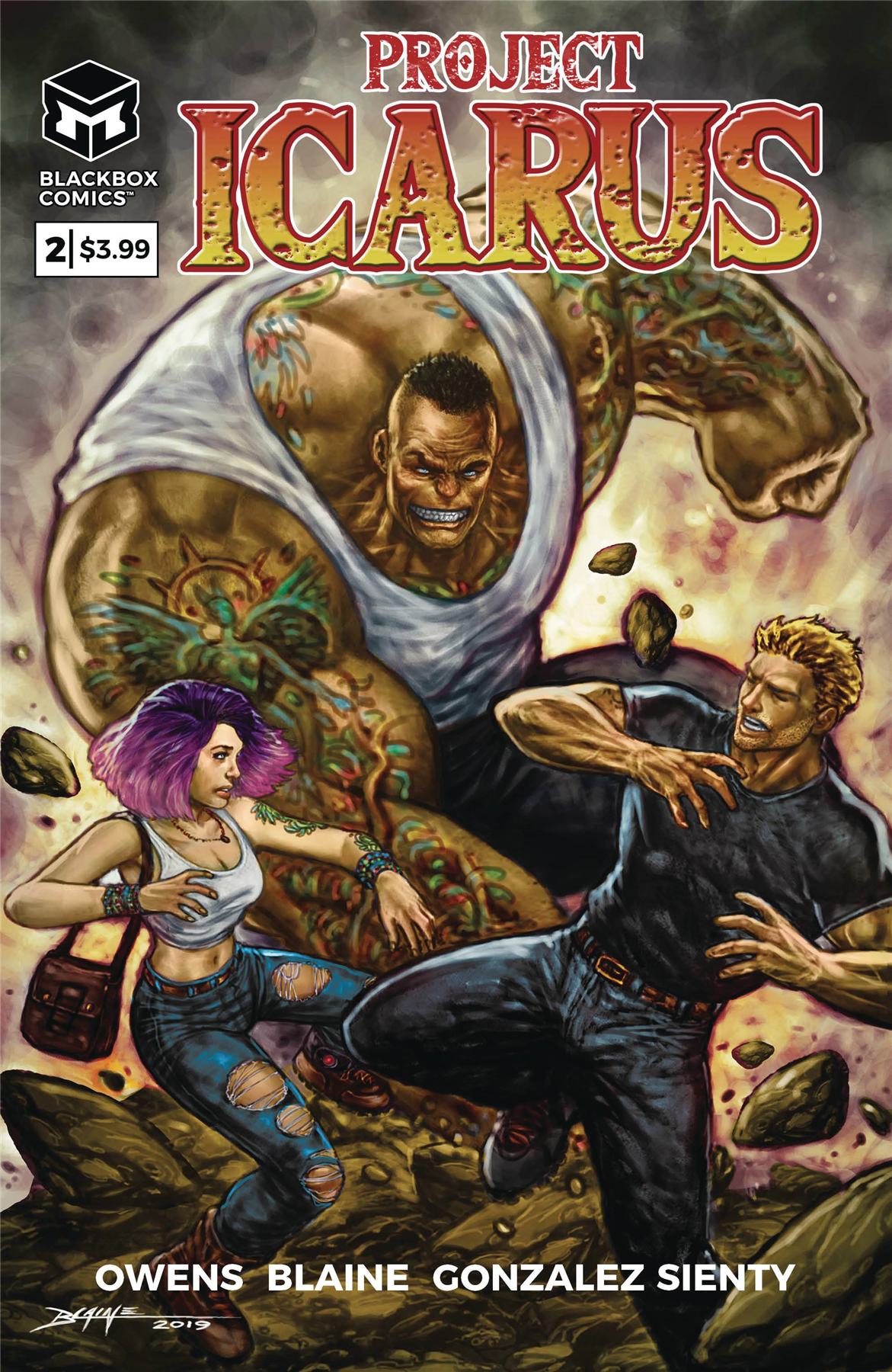 Project Icarus #2 Blackbox Comics Comic Book 2020