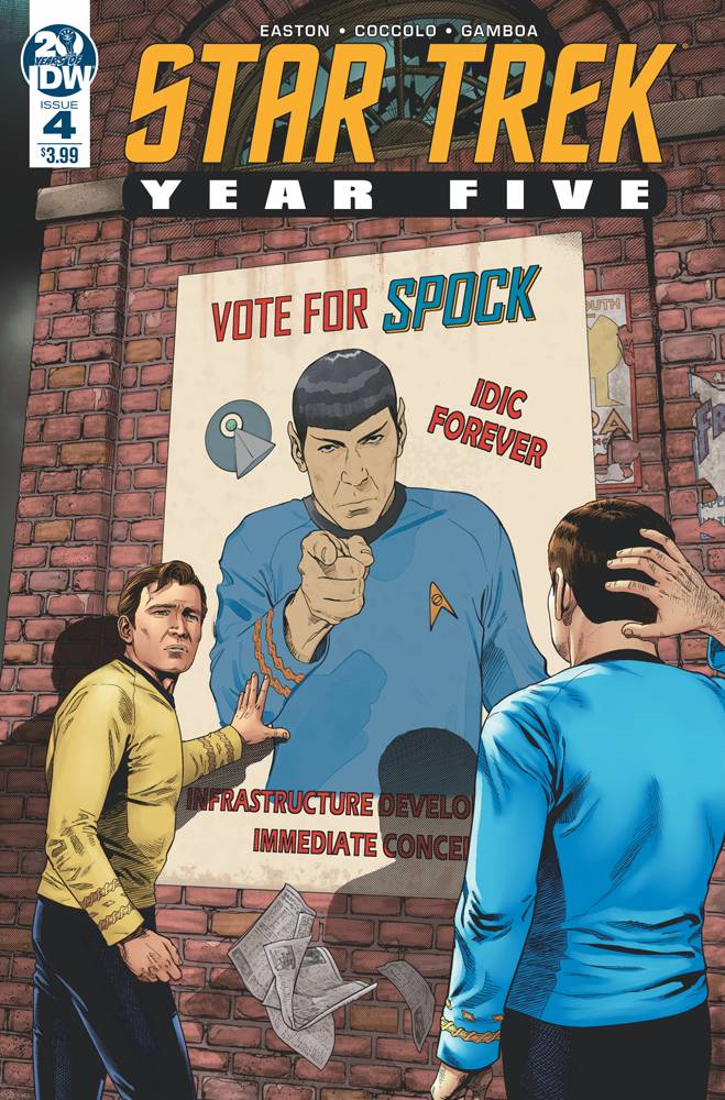 Star Trek Year Five #4 Cvr A Thompson (Cvr A Thompson) Idw Publishing Comic Book