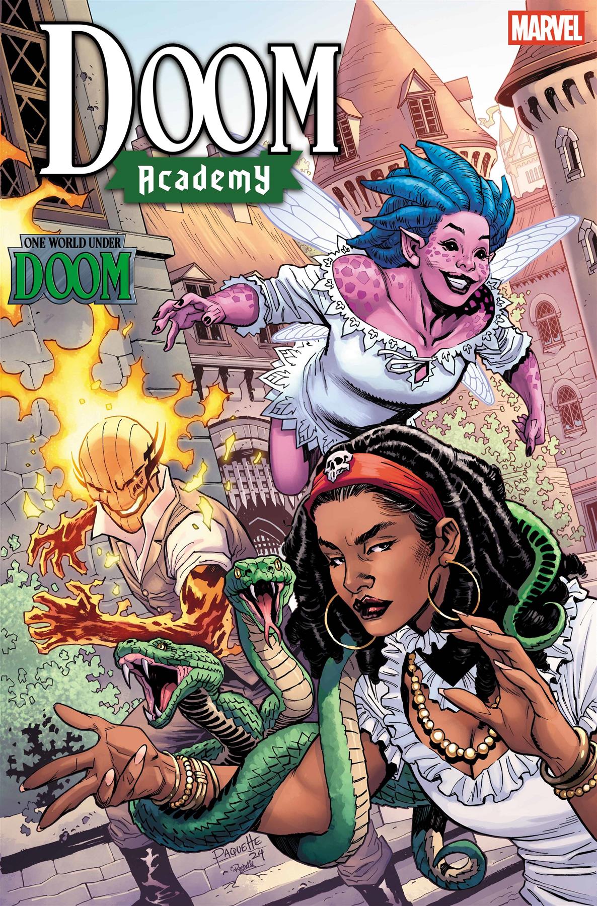 Doom Academy #4 Yanick Paquette Var Marvel Prh Comic Book 2025
