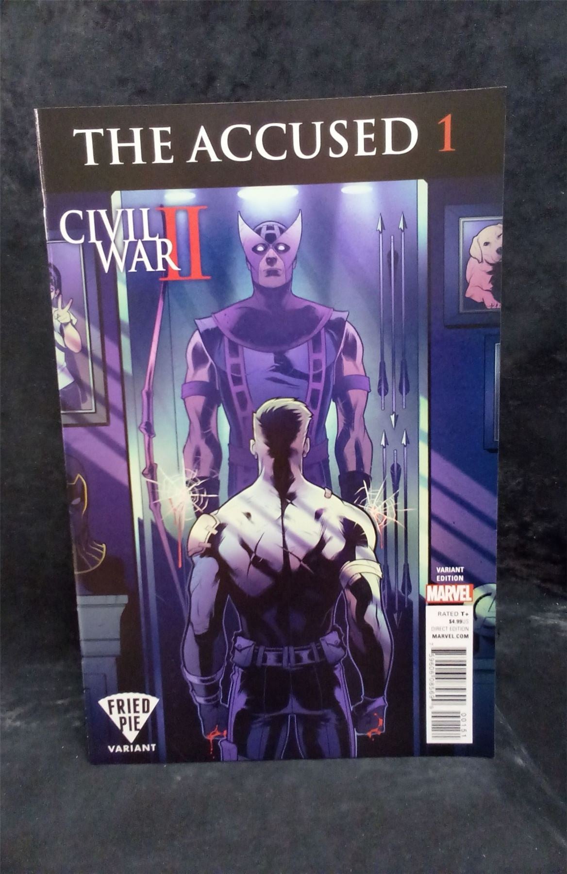 The Accused Civil War II #1 Fried Pie Cover 2016 Marvel Comics Comic Book