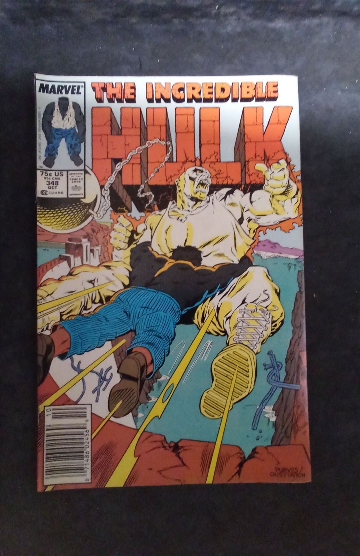 The Incredible Hulk #348 1988 marvel Comic Book