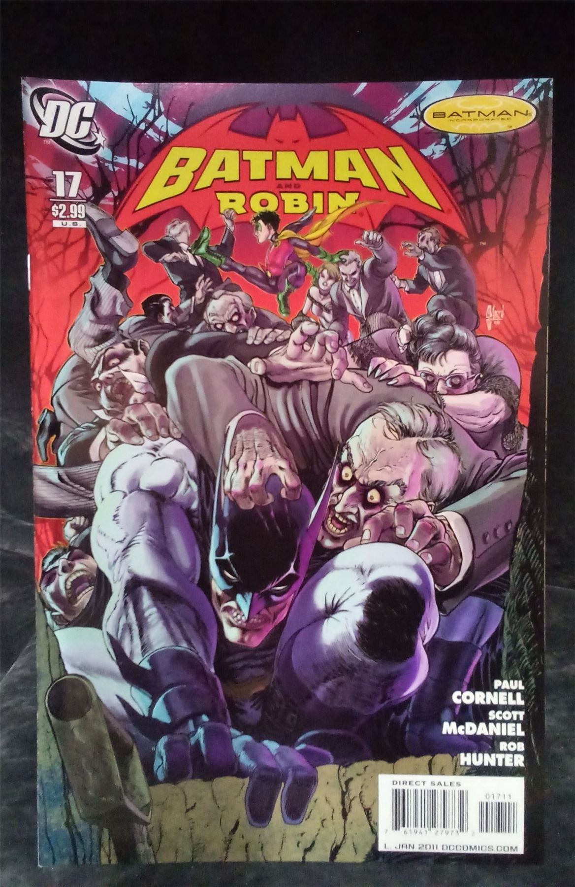 Batman and Robin #17 2011 DC Comics Comic Book