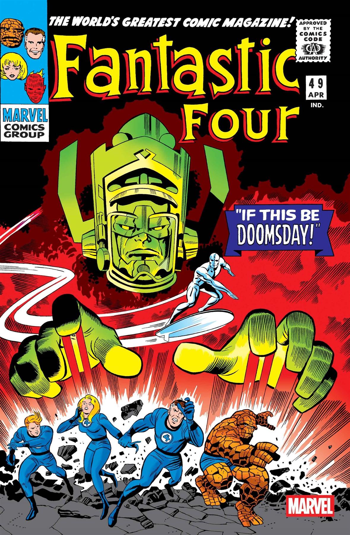 Fantastic Four #49 Facsimile Edition Marvel Prh Comic Book 2025