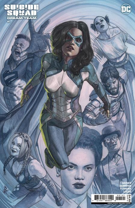 Suicide Squad Dream Team #1 (of 4) Cvr B Riccardo Federici Card Stock Var DC Comics Comic Book