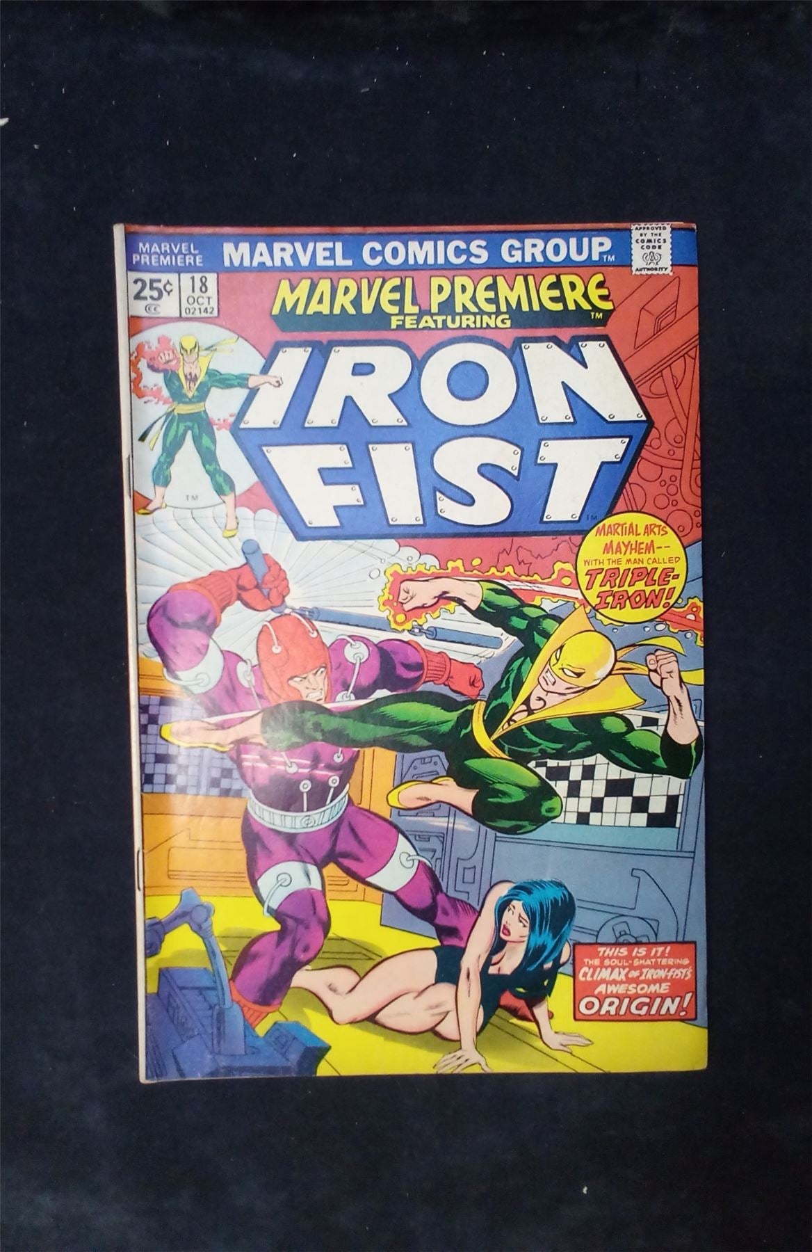Marvel Premiere #18 1974 marvel Comic Book