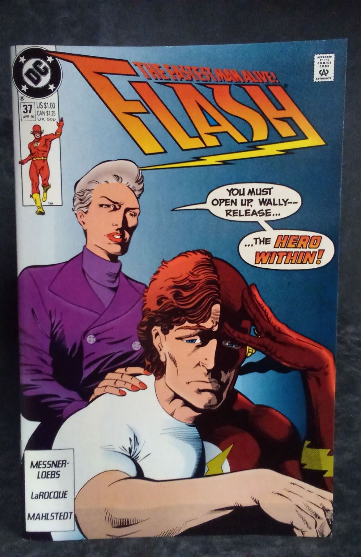 The Flash #37 1990 DC Comics Comic Book