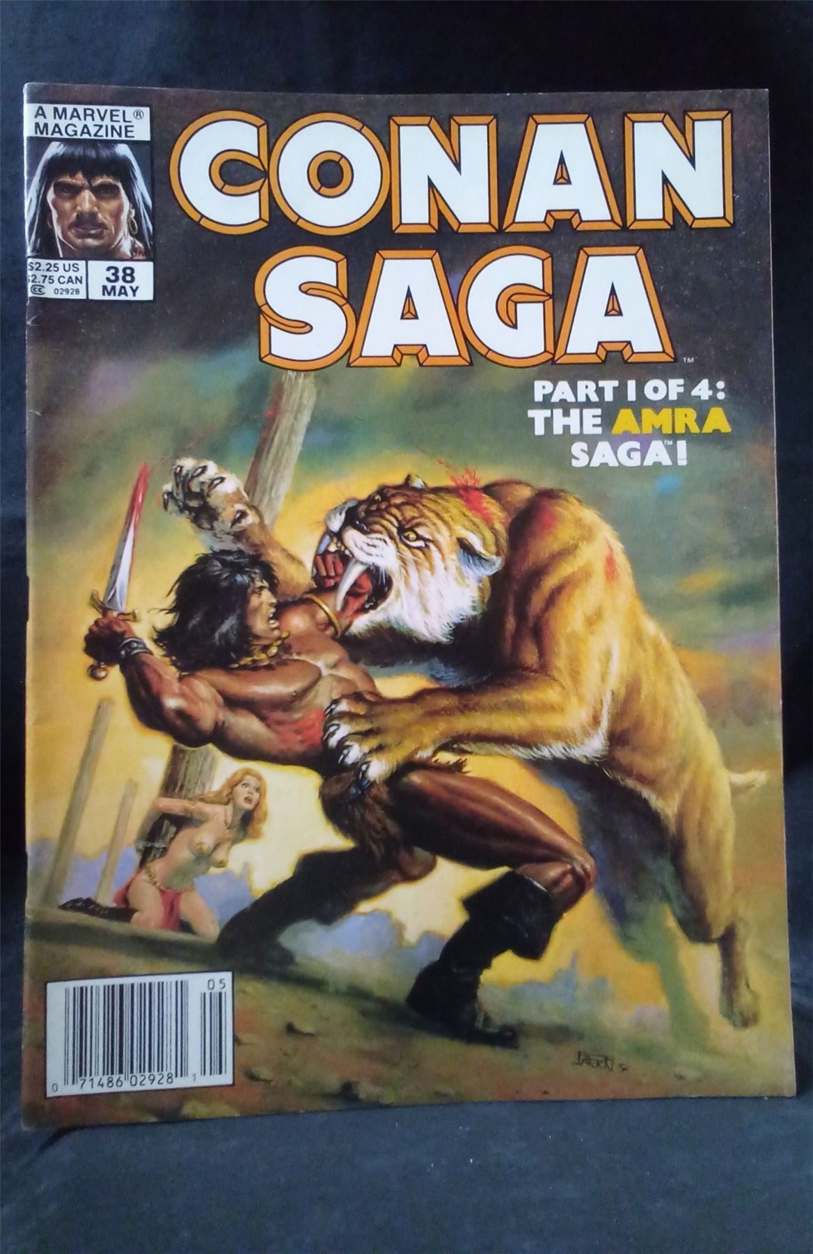 Conan Saga #38 1990 Marvel Comics Comic Book