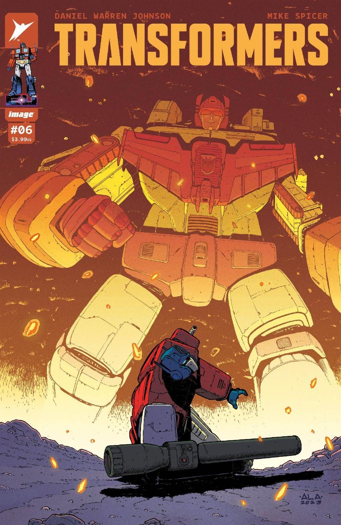 Transformers #6 Cvr B Andre Lima Ara+�jo Var Image Comics Comic Book
