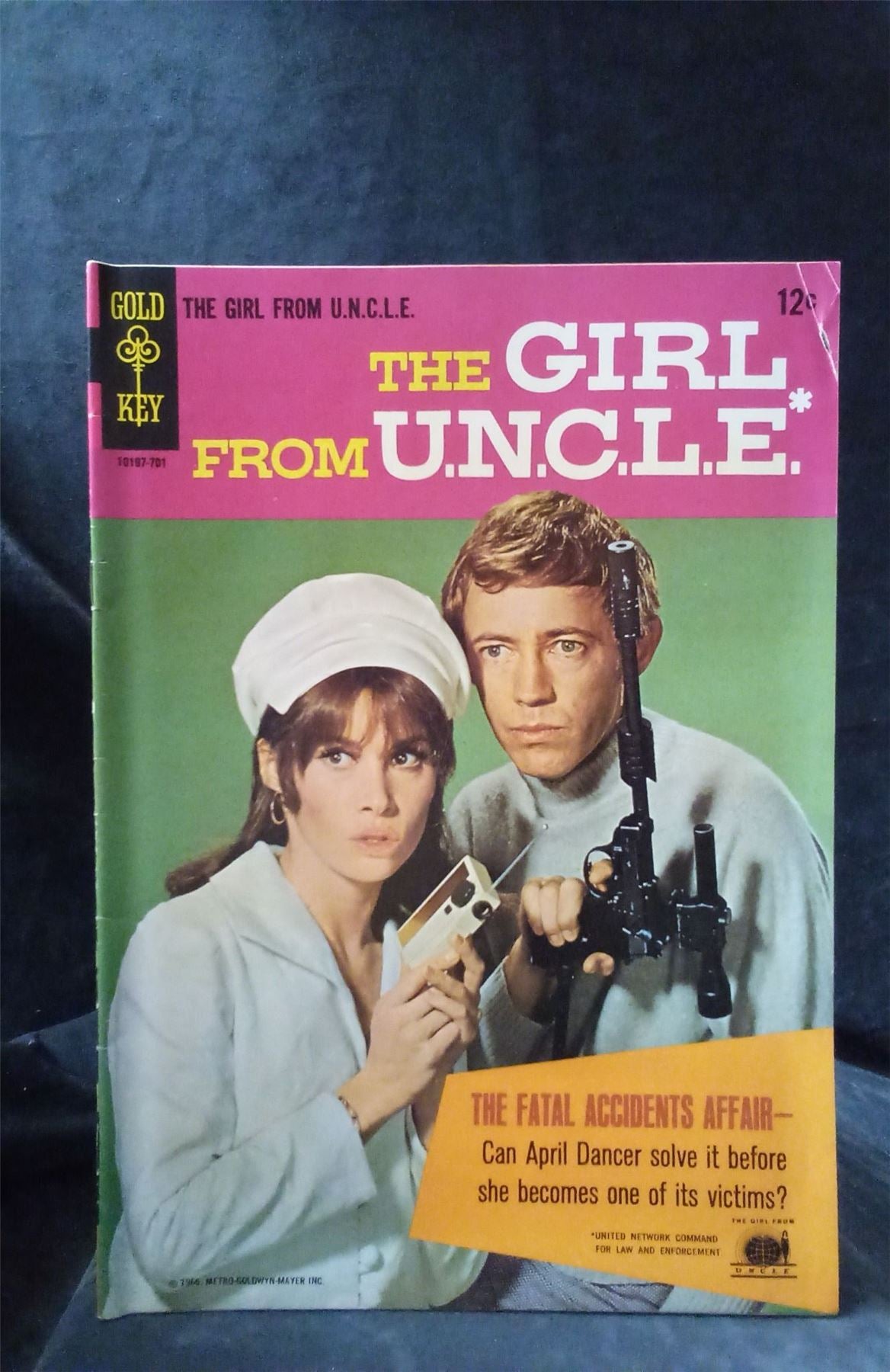 The Girl From Uncle #1 1967 gold-key Comic Book