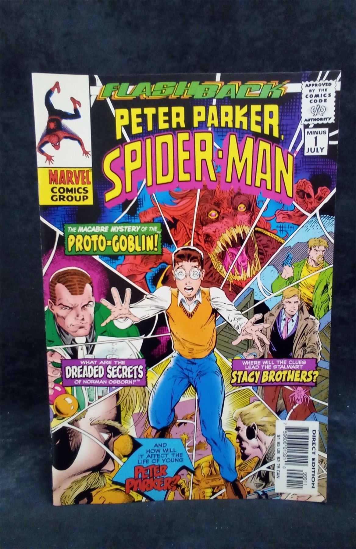 Spider-Man #-1 1997 Flashback Reprint Marvel Comics Comic Book