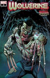 Wolverine #3 (Zaffino Marvel Zombies Var Dx) Marvel Comics Comic Book 2020