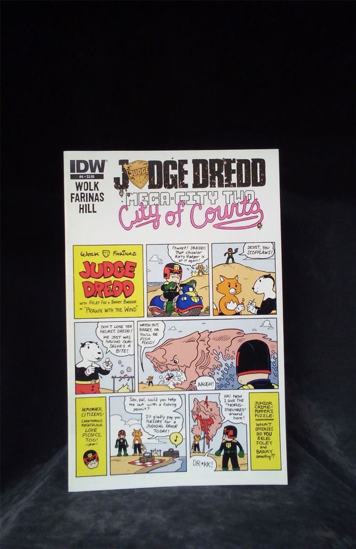 Judge Dredd: Mega-City Two #4 2014 IDW Comic Book