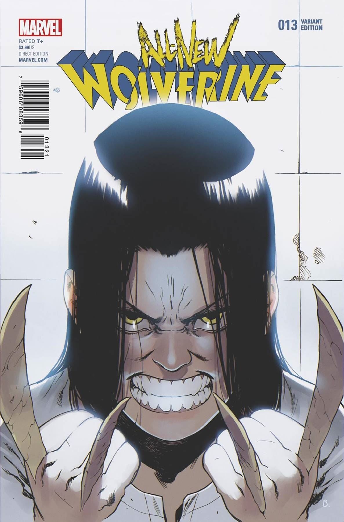 All New Wolverine #13 Bengal Connecting A Var (Bengal Connecting A Var) Marvel Comics Comic Book