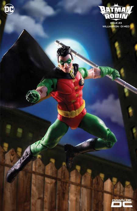 Batman And Robin #3 Cvr D Robin Mcfarlane Toys Action Figure Card Stock Var DC Comics Comic Book