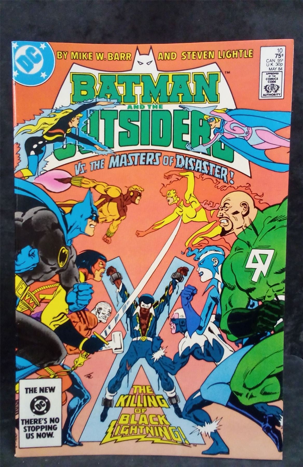 Batman and the Outsiders #10 1984 DC Comics Comic Book